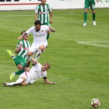 „Žalgiris“ po dramatiškos kovos įveikė „Sūduvą“ ir žengė į LFF taurės finalą