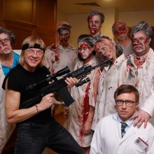 „Rezidentų“ aktoriai pademonstravo šiurpinantį įvaizdį – virto zombiais