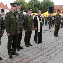 Šaulių sąjunga Kauno Rotušės aikštėje paminėjo 99-ąsias metines