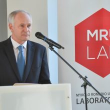 Duris atvėrė M. Romerio universiteto mokslinių laboratorijų korpusas