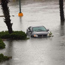 Hjustoną niokoja audros „Harvey“ atnešti smarkūs potvyniai