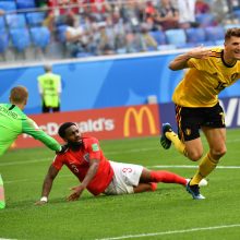 Belgijos futbolininkai mače dėl trečiosios vietos pranoko anglus