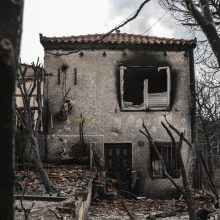 Pražūtingi gaisrai Graikijoje: nelaimės aukų padaugėjo iki 79