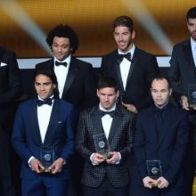 Rekordas: L. Messi ketvirtą kartą tapo „Auksinio kamuolio“ savininku