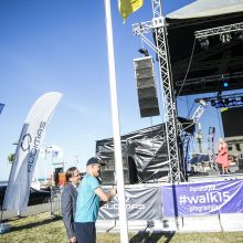 Savaitgalis festivalyje „Sveika, Neringa!“ V. Baumilai prasidėjo nesėkme	