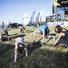 Savaitgalis festivalyje „Sveika, Neringa!“ V. Baumilai prasidėjo nesėkme	