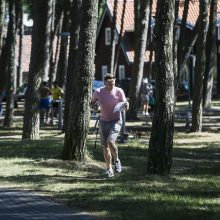 Savaitgalis festivalyje „Sveika, Neringa!“ V. Baumilai prasidėjo nesėkme	