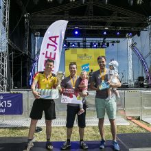 Savaitgalis festivalyje „Sveika, Neringa!“ V. Baumilai prasidėjo nesėkme	