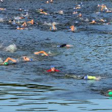 Pirmajame Kauno triatlone susirinko beveik 150 dalyvių