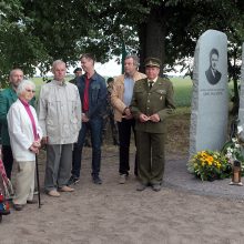 Padėka už darbus: atidengtas signataro J. Vailokaičio paminklas