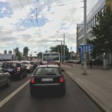 Vilniuje pažeidėjus, važiuojančius A juosta, fiksuos troleibusai