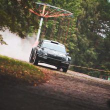 Asfaltinė „DHL Rally Elektrėnai“  preliudija