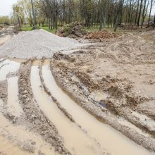 Kalniečių parke verda intensyvūs darbai