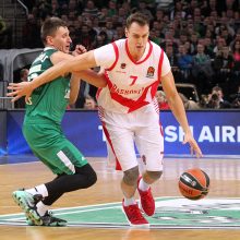 „Žalgiris“ neprilygo „Baskonia“ krepšininkams