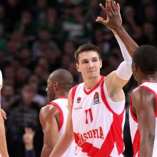 „Žalgiris“ neprilygo „Baskonia“ krepšininkams