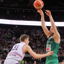 „Žalgiris“ ketvirtą kartą šį sezoną įveikė „Lietuvos rytą“