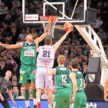 „Žalgiris“ ketvirtą kartą šį sezoną įveikė „Lietuvos rytą“