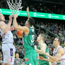 „Žalgiris“ ketvirtą kartą šį sezoną įveikė „Lietuvos rytą“