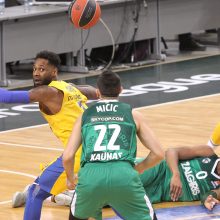 „Žalgirio“ krepšininkams „Maccabi“ neprilygo