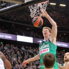 Ketvirtajame kėlinyje lyg ant sparnų žaidęs „Žalgiris“ patiesė „Panathinaikos“