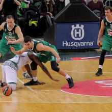 Ketvirtajame kėlinyje lyg ant sparnų žaidęs „Žalgiris“ patiesė „Panathinaikos“