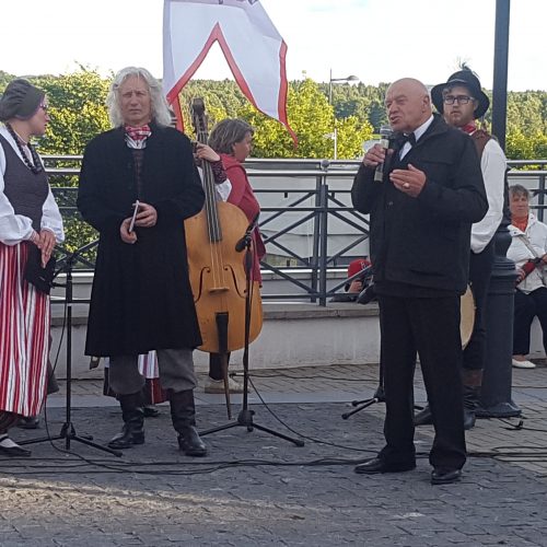 Telšiai minėjo Durbės mūšio pergalės dieną  © Telšių kultūros centro nuotr.