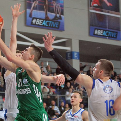 NKL finalas: „Neptūnas-Akv.“ – „Žalgiris-2“ 68:57  © Evaldo Šemioto nuotr.