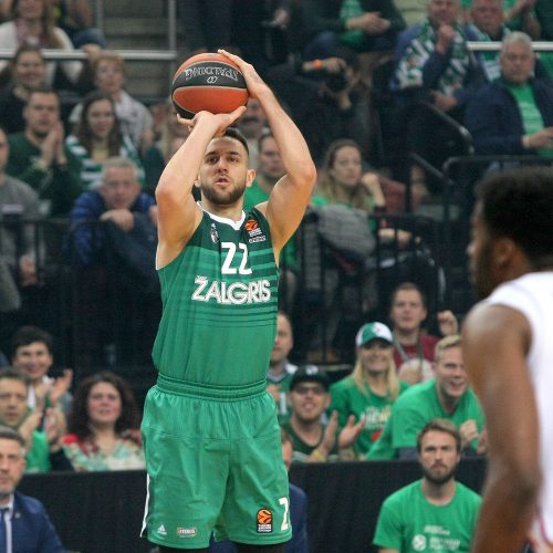 Eurolyga: „Žalgiris“ – „Olympiakos“ 101:91  © Evaldo Šemioto ir Vilmanto Raupelio nuotr.