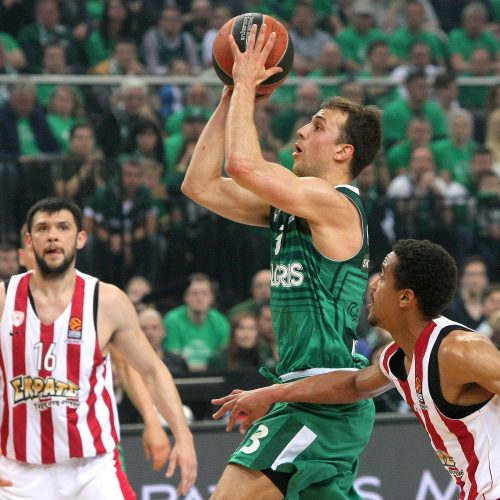 Eurolyga: „Žalgiris“ – „Olympiakos“ 101:91  © Evaldo Šemioto ir Vilmanto Raupelio nuotr.