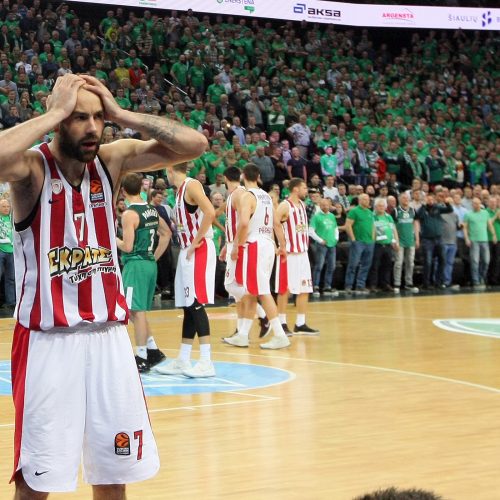 Eurolyga: „Žalgiris“ – „Olympiakos“ 101:91  © Evaldo Šemioto ir Vilmanto Raupelio nuotr.