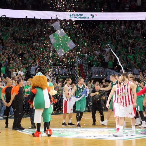 Eurolyga: „Žalgiris“ – „Olympiakos“ 101:91  © Evaldo Šemioto ir Vilmanto Raupelio nuotr.