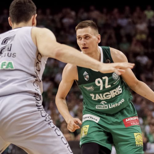 LKL finalas: „Žalgiris“ – „Lietuvos rytas“ 80:70  © Eitvydo Kinaičio, Vilmanto Raupelio ir Evaldo Šemioto nuotr.