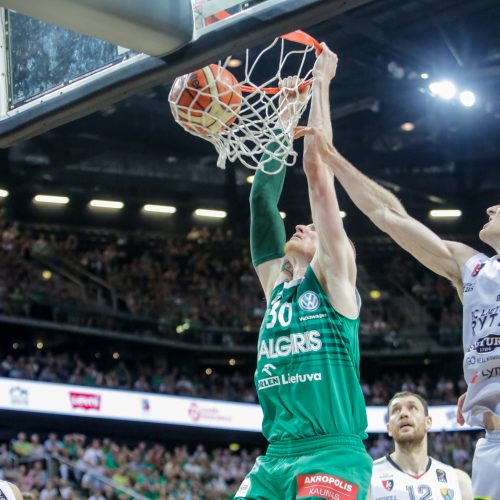 LKL finalas: „Žalgiris“ – „Lietuvos rytas“ 80:70  © Eitvydo Kinaičio, Vilmanto Raupelio ir Evaldo Šemioto nuotr.