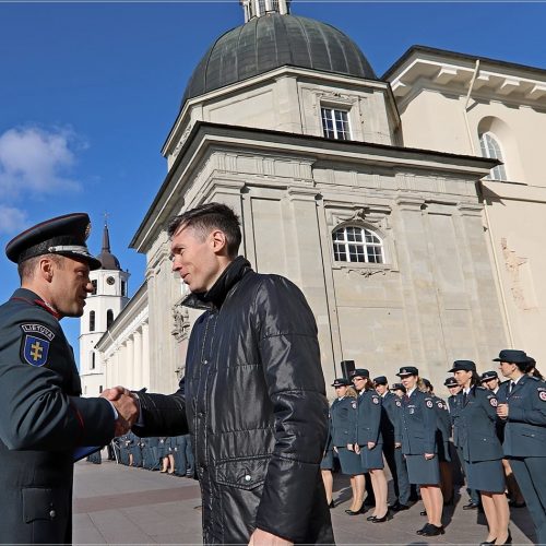 Policija mini Angelų sargų dieną  © Policijos nuotr.