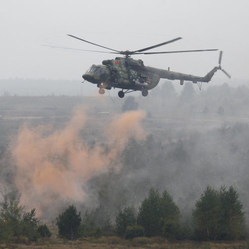 Vaizdai iš karinių pratybų „Zapad“  © Scanpix nuotr.