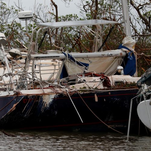 Uragano „Maria“ nuniokotas Puerto Rikas  © Scanpix nuotr.