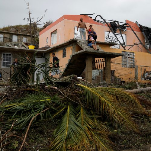 Uragano „Maria“ nuniokotas Puerto Rikas  © Scanpix nuotr.