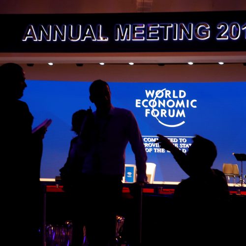 Pasaulio ekonomikos forumas Davose  © Scanpix nuotr.