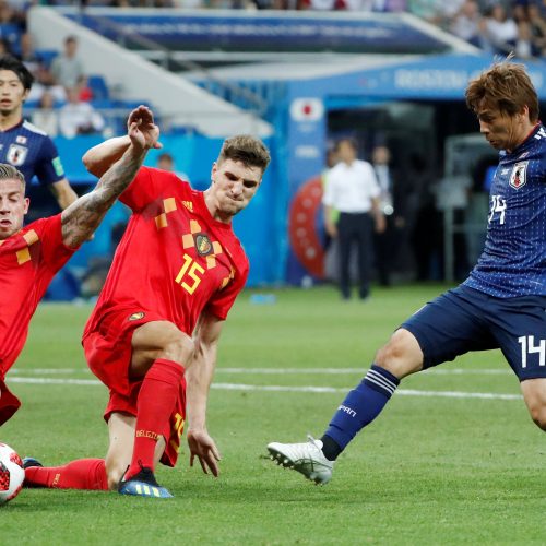 Pasaulio futbolo čempionato aštuntfinalis: Belgija – Japonija  © Scanpix, EPA-ELTA nuotr.