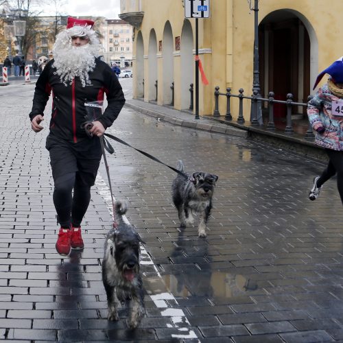 Bėgimas „Padovanok senjorams Kalėdas“  © Vytauto Petriko nuotr.