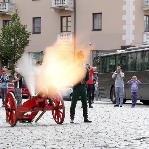 Dragūnų bataliono jubiliejaus iškilmės  © Vytauto Petriko nuotr.