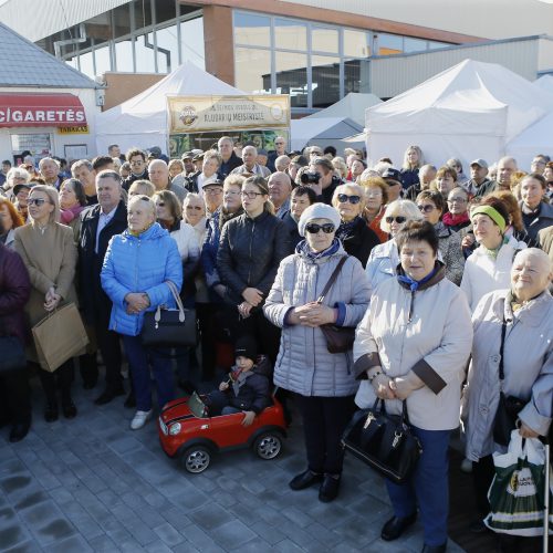 Naujojo turgaus atidarymas po rekonstrukcijos   © Vytauto Petriko nuotr.