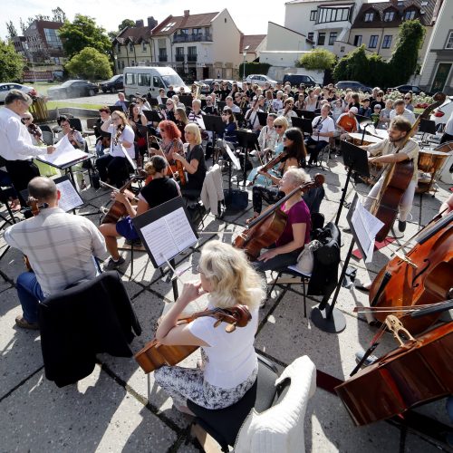 Atvira Klaipėdos muzikinio teatro solistų repeticija  © Vytauto Petriko nuotr.