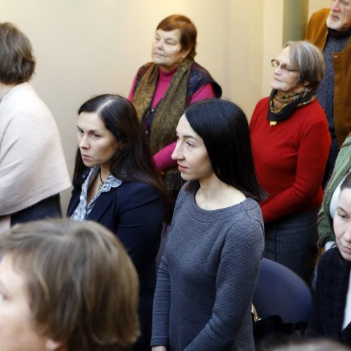 Ekumeninės pamaldos Klaipėdos universitete  © Vytauto Petriko nuotr.