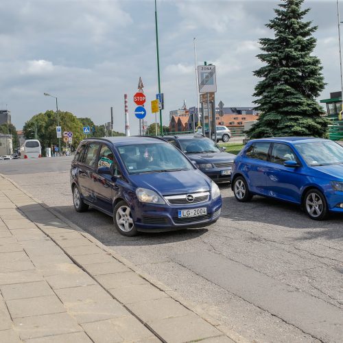 Avarija Danės gatvėje  © Vytauto Petriko nuotr.