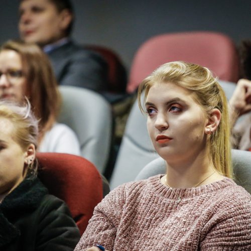 Seminaras-filmų peržiūra „Kai atgyja daiktai ir piešiniai“  © Vytauto Petriko nuotr.