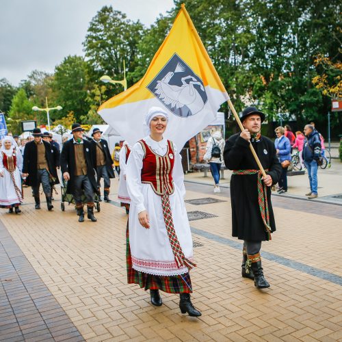 Palanga pražydo ir suskambo tarptautiniu folkloro festivaliu  © Vytauto Petriko nuotr.