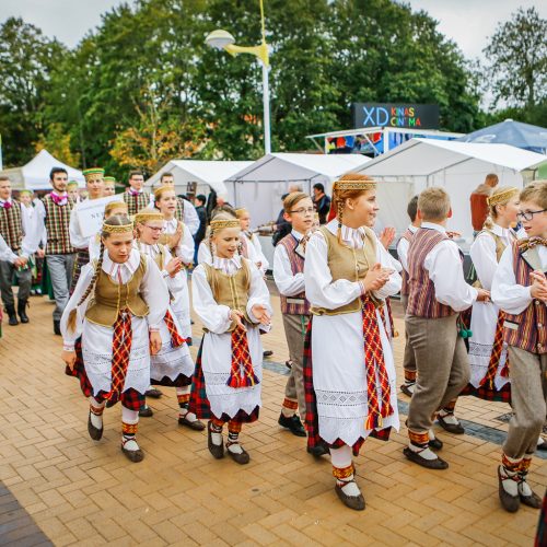 Palanga pražydo ir suskambo tarptautiniu folkloro festivaliu  © Vytauto Petriko nuotr.