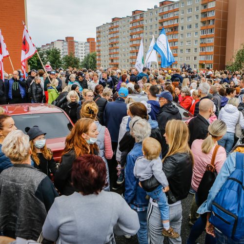 Protestas „Smarvei ne“  © Vytauto Petriko nuotr.