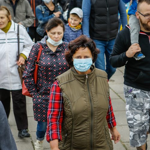 Protestas „Smarvei ne“  © Vytauto Petriko nuotr.